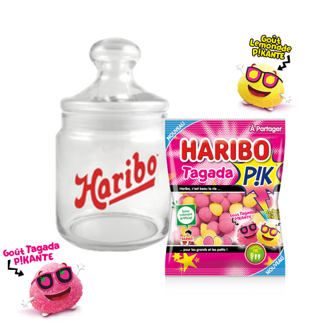La Tagada PIK 180g et sa Bonbonnière HARIBO image number null